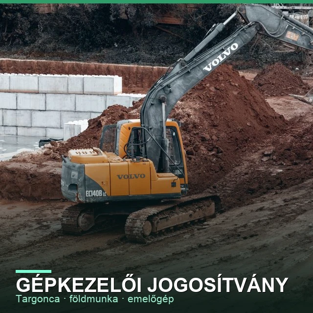 Gépkezelői jogosítvány Modern Mobil Group Autósiskola