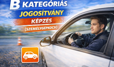 B kategóriás jogosítvány (személygépkocsi) Modern Mobil Group Autósiskola