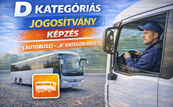 D kategóriás jogosítvány (autóbusz) "B" kategóriáról Modern Mobil Group Autósiskola