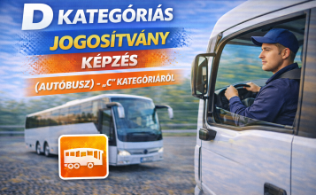 D kategóriás jogosítvány (autóbusz) "C" kategóriáról Modern Mobil Group Autósiskola