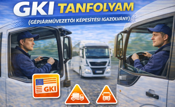 GKI tanfolyam (Gépjárművezetői Képesítési Igazolvány) Modern Mobil Group Autósiskola