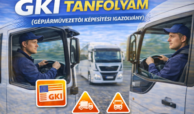 GKI tanfolyam (Gépjárművezetői Képesítési Igazolvány) Modern Mobil Group Autósiskola