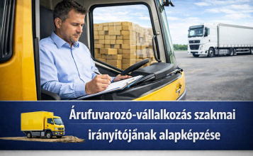 Árufuvarozó-vállalkozás szakmai irányítójának alapképzése Modern Mobil Group Autósiskola