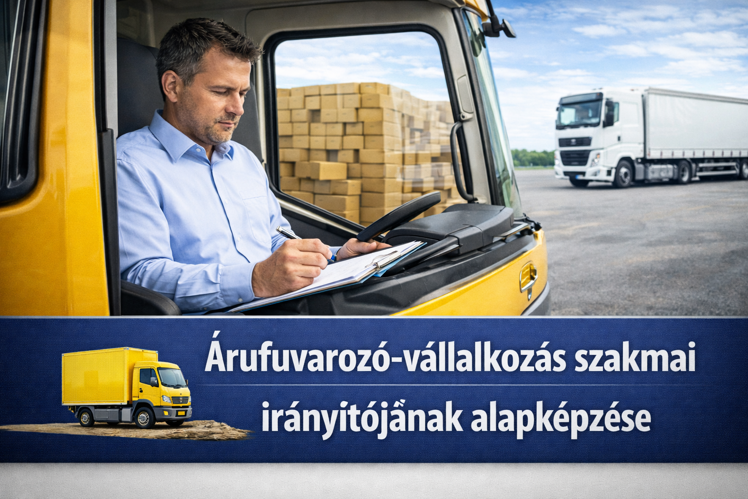 Közúti közlekedési szolgáltatást végző árufuvarozó-vállalkozás szakmai irányítójának alapképesítése